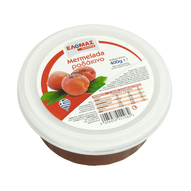 ΕΛΟΜΑΣ Economy Marmelada ροδάκινο 400g